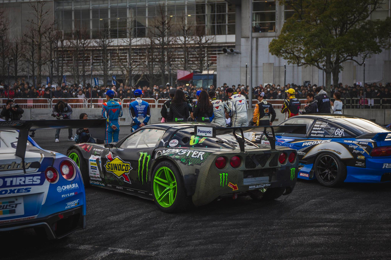 Illustration for article titled Few pictures from the D1 GP at the Tokyo Auto Salon